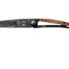 Deejo Tattoo Black 37g, Rosewood, Madona 1GB101-R Pocket Knife -Outdoor Knives DJ1GB101 R 01 deejo