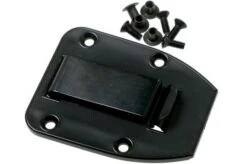 ESEE Model 4 Plain Edge S35VN, Grey Black G10 3D Handle 4P35V-002 With Sheath + Clip -Outdoor Knives EE 4P35V 002 07 esee knives