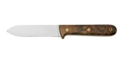 Brisa Kephart 115, Stabilized Walnut, Fixed Knife