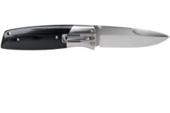 Fällkniven PXL Black Micarta PXLbm Elmax, Convex Pocket Knife -Outdoor Knives FKPXLBM 02 fallkniven