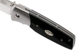 Fällkniven PXL Black Micarta PXLbm Elmax, Convex Pocket Knife -Outdoor Knives FKPXLBM 07 fallkniven