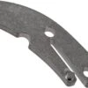 Flytanium Spyderco Delica 4 Backspacer, Titanium