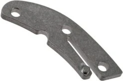 Flytanium Spyderco Delica 4 Backspacer, Titanium