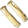 Flytanium Benchmade Mini Bugout Scales, Crossfade Brass -Outdoor Knives FLY 912 01 flytanium