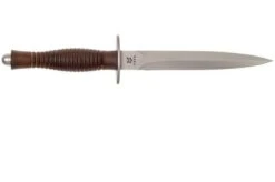 Fox Fairbairn Sykes FX-593 Wallnut Handle, Hill Knives Design -Outdoor Knives FOFX 593 02 fox knives fairbairn fofx 593 02