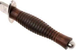 Fox Fairbairn Sykes FX-593 Wallnut Handle, Hill Knives Design -Outdoor Knives FOFX 593 04 fox knives fairbairn fofx 593 04