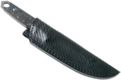 Fox Knives Ryu FX-634DCF Marble Carbon Fibre, Herringbone Damascus, Fixed Knife, Black Roc Knives Design -Outdoor Knives FOFX 634DCF 06 fox knives