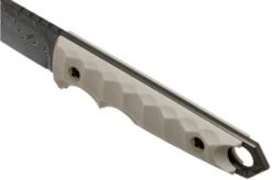 Fox Knives Ryu FX-634DES Elforyn Super Tusk, Herringbone Damascus, Fixed Knife, Black Roc Knives Design -Outdoor Knives FOFX 634DES 05 fox knives