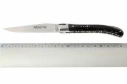 Fontenille Pataud Le Pocket Guilloché Buffalo Horn -Outdoor Knives FPL9PCNTG 05 fontenille pataud fpl9pcntg d5