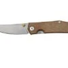 GiantMouse ACE Clyde Natural Canvas Micarta, Brass, Pocket Knife, Ansø En Voxnaes Design -Outdoor Knives GMCLYDE NAT MICARTA 01 giantmouse