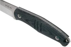 GiantMouse GMF2-DB Double Black Canvas Micarta, Satin, Fixed Knife, Ansø En Voxnaes Design -Outdoor Knives GMGMF2 DB 05 giantmouse