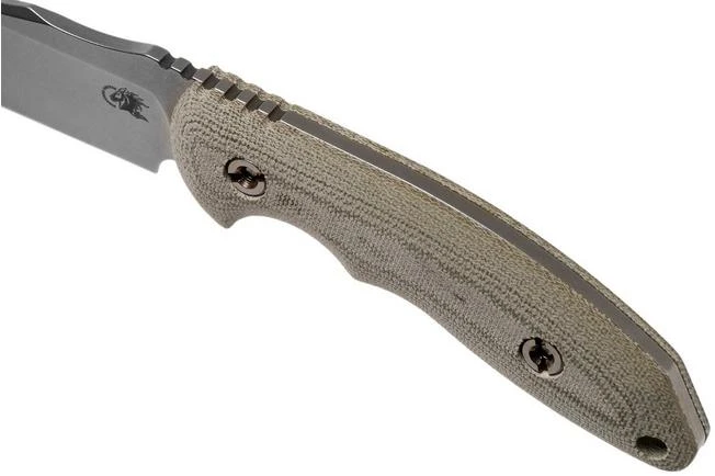 Rick Hinderer The Emmett, CPM 20CV, Green Micarta Hunting Knife 7 Rick Hinderer The Emmett, CPM 20CV, Green Micarta Hunting Knife - Image 5