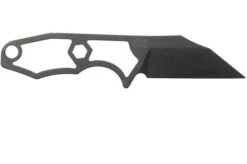 Rick Hinderer LP-1 Wharncliffe DLC Black Neck Knife, With UltiClip -Outdoor Knives HRK LP1 WC DLC U 02 rick hinderer knives