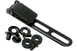 Rick Hinderer LP-1 Wharncliffe DLC Black Neck Knife, With UltiClip -Outdoor Knives HRK LP1 WC DLC U 06 rick hinderer knives