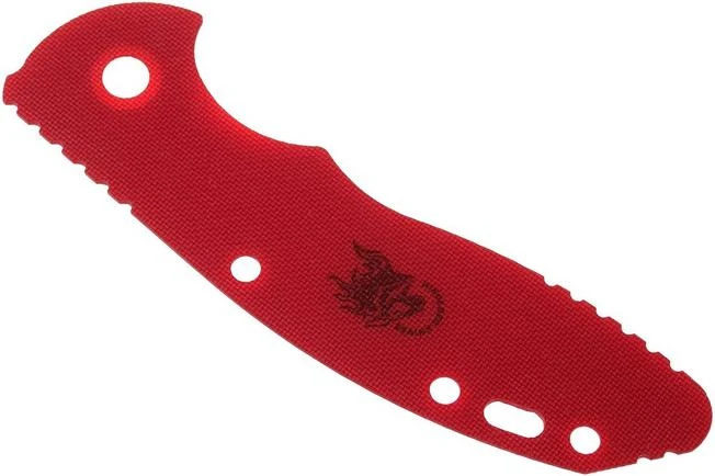 Rick Hinderer XM-18 3,0” Scale, Red G10 4 Rick Hinderer XM-18 3,0” Scale, Red G10 - Image 2