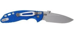 Rick Hinderer XM Slippy 3" Slicer 20CV Blue G10 Slipjoint Pocket Knife -Outdoor Knives HRK SLIPPY SLI BL 02 rick hinderer hrk slippy sli bl 02