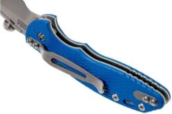 Rick Hinderer XM Slippy 3" Slicer 20CV Blue G10 Slipjoint Pocket Knife -Outdoor Knives HRK SLIPPY SLI BL 05 rick hinderer hrk slippy sli bl 05