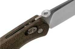 The James Brand The Carter, Od Green Micarta, Stainless Pocket Knife KN108127-00 14 The James Brand The Carter, Od Green Micarta, Stainless Pocket Knife KN108127-00 -Outdoor Knives JAKCT108127 06 the james brand