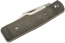 Jack Wolf Sharpshooter Jack, OD Green Canvas Micarta SHSH-MOD Slipjoint Pocket Knife -Outdoor Knives JW SHSH MOD 07 jackwolf