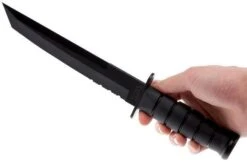 KA-BAR Tanto 1245 Partly Serrated, Kydex Sheath -Outdoor Knives KA1245 06 ka bar ka1245 06