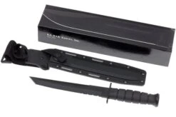 KA-BAR Tanto 1245 Partly Serrated, Kydex Sheath -Outdoor Knives KA1245 09 ka bar ka1245 09