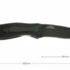 Kershaw 1670BLK Blur Black 1 Kershaw 1670BLK Blur Black -Outdoor Knives KE1670BLK 01 kershaw blur black ke1670blk d1