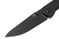 Kansept Warrior T1005S2 Black Drop Point, Black & Green G10 Pocket Knife, Kim Ning Design -Outdoor Knives KST1005S2 03 kansept