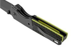 Kansept Warrior T1005S2 Black Drop Point, Black & Green G10 Pocket Knife, Kim Ning Design -Outdoor Knives KST1005S2 04 kansept