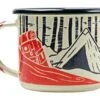 Knivesandtools Enamel Mug E-MG-S-01, Small 8 Cm, Enamel Mug -Outdoor Knives KT E MG S 01 01 kato