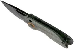 Kizer Vanguard Catshark Black Micarta V2561N2 Pocket Knife, Azo And Yue Design -Outdoor Knives KZV2561N2 05 kizer