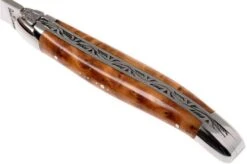 Forge De Laguiole 1211INTHBRI, Burl -Outdoor Knives LA1211INTHBRI 06 forge de laguiole la1211inthbri 06