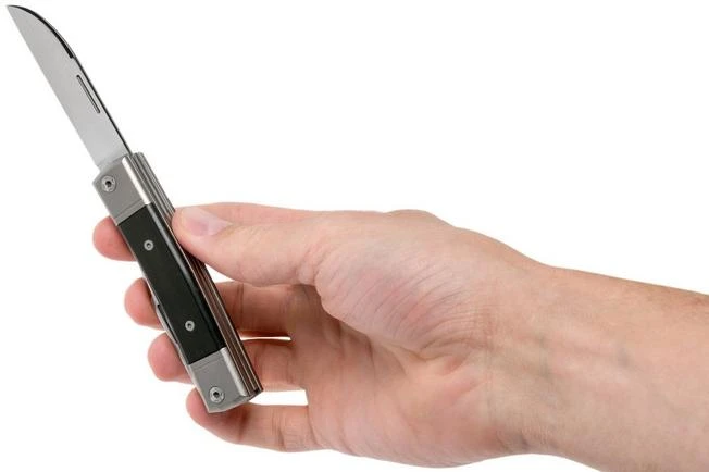 LionSteel BestMan BM13 EB Ebony Slipjoint Pocket Knife 8 LionSteel BestMan BM13 EB Ebony Slipjoint Pocket Knife - Image 6