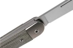 LionSteel Jack 1 Green Canvas Micarta JK1 CVG Pocket Knife -Outdoor Knives LI JK1 CVG 06 lionsteel