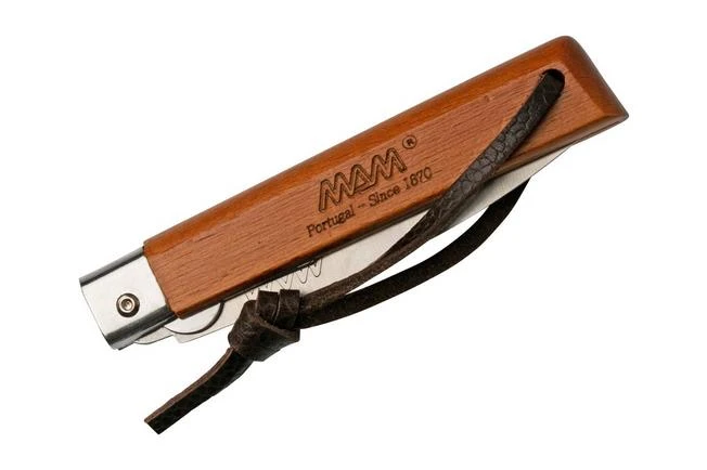 MAM Operario Beech Wood Satin-finish, Linerlock 2038 Pocket Knife 6 MAM Operario Beech Wood Satin-finish, Linerlock 2038 Pocket Knife - Image 4