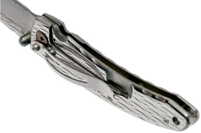 Mcusta Nami Small Damascus MC-0111D Pocket Knife 7 Mcusta Nami Small Damascus MC-0111D Pocket Knife - Image 5