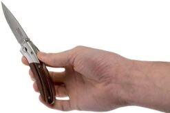 Mcusta MC-141G Shinra Mixture Ripple, Ironwood, Gentleman's Knife -Outdoor Knives MC 0141G 08 mcusta