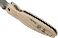 Mcusta MC-0185D Sengoku Uesugi Kenshin, White Micarta, Gentleman's Knife -Outdoor Knives MC 0185D 05 mcusta