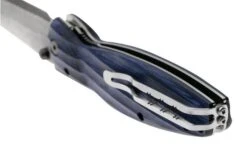 Mcusta MC-0186D Sengoku Date Masamune, Blue Pakkawood, Gentleman's Knife -Outdoor Knives MC 0186D 04 mcusta