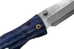 Mcusta MC-0186D Sengoku Date Masamune, Blue Pakkawood, Gentleman's Knife -Outdoor Knives MC 0186D 05 mcusta