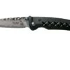 Mcusta MC-161D Fusion, Black, Handle/blade: Black Aluminium And Damascus -Outdoor Knives MC161D 01 mcusta v201909