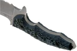 Maserin Badger 940-G10G Grey G10 Fixed Knife, Alessandro Zanin Design -Outdoor Knives ME 940 G10G 04 maserin