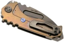 Medford Praetorian Genesis G S35VN, PVD Droppoint Blade, Black G10 Handle, PVD Hardware Pocket Knife -Outdoor Knives MF 21 GN 03 04 medford