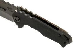 Medford Praetorian Genesis G S35VN, PVD Droppoint Blade, Black G10 Handle, PVD Hardware Pocket Knife -Outdoor Knives MF 21 GN 03 07 medford