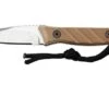 Medford Necromancer S35VN Tumbled Blade, Coyote G10 Handle, Neck Knife -Outdoor Knives MF 22 NM 03 01 medford