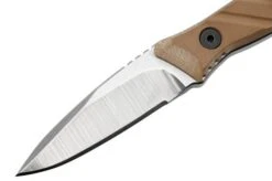 Medford Necromancer S35VN Tumbled Blade, Coyote G10 Handle, Neck Knife -Outdoor Knives MF 22 NM 03 03 medford