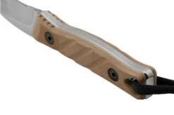 Medford Necromancer S35VN Tumbled Blade, Coyote G10 Handle, Neck Knife -Outdoor Knives MF 22 NM 03 04 medford