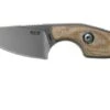 MKM Mikro 1 Drop, Stonewashed Natural Canvas Micarta Neck Knife, Jesper Voxnaes Design -Outdoor Knives MMK MR01 NC 01 mkm knives