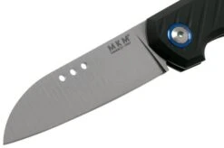 MKM Root RT-A Aluminum Black Pocket Knife, Jens Anso Design -Outdoor Knives MMK RT A 03 mkm knives