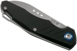 MKM Root RT-A Aluminum Black Pocket Knife, Jens Anso Design -Outdoor Knives MMK RT A 04 mkm knives