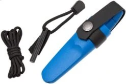 Morakniv Mora Eldris Blue 12631 Necker With Luxury Sheath And Firesteel -Outdoor Knives MO12631 07 mora eldris mo12631 07